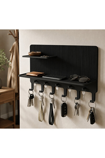 farist Modern Keychain Organizer Rack |   Wall Mounted Key Hanger |   Entranc...