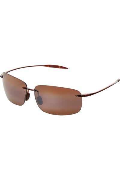 Maui Jim Breakwall 422 Rimless Polarized Sunglasses for Men and Women