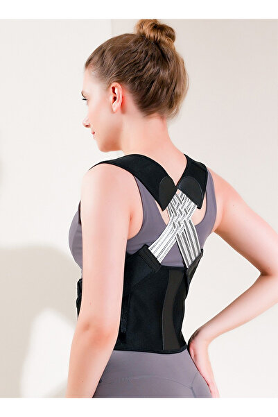 Bayt Aura Posture Corrector Back Brace, Adjustable Breathable Back Support Be...