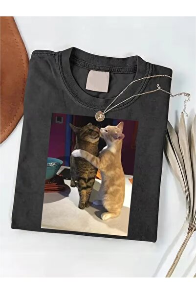 1001moda Lighthearted Funny T-Shirt Made from 100%, Featuring Crew Playful De...