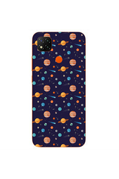 Other Xiaomi Redmi 9c Planets Transparent Silicone TPU Θήκη