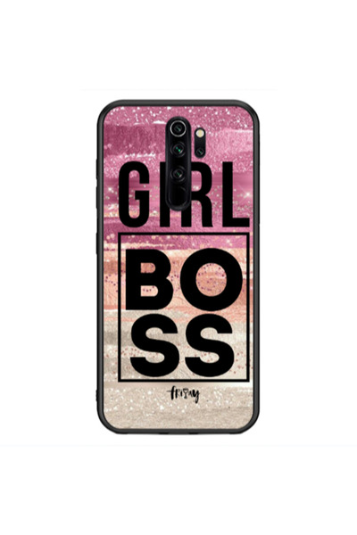 Other Xiaomi Redmi Note 8 Pro Girl boss friday Black Glossy Θήκη