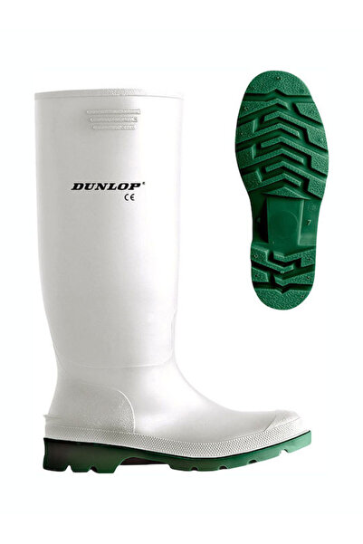 DUNLOP Pricemastor 380BV Αντιολισθητικές Γαλότσες Εργασίας Λευκές Μέχρι το Γό...
