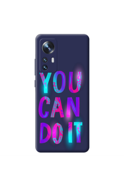 Other Xiaomi Mi 12 You Can Doit Dark blue Colored Silicone TPU Θήκη