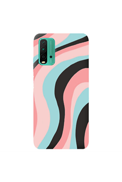 Other Xiaomi Poco M3 Colored lines Black Colored Silicone TPU Θήκη
