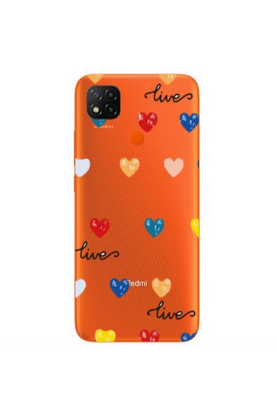 Other Xiaomi Redmi 9c Heart Lives Transparent Silicone TPU Θήκη