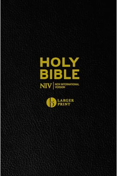 John Murray Niv Larger Print Black Leather Bible