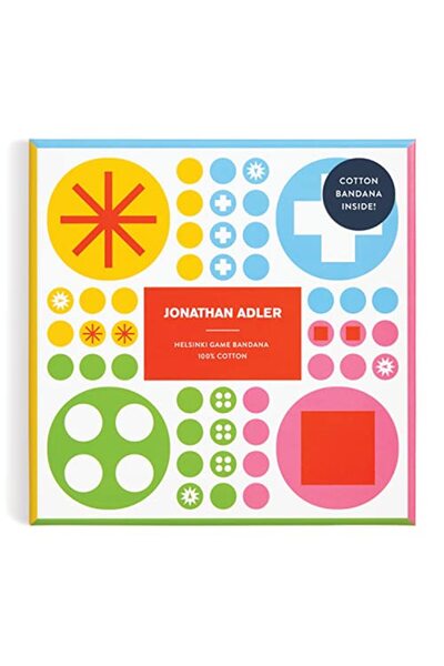 Galison Game Bandana Jonathan Adler Helsinki
