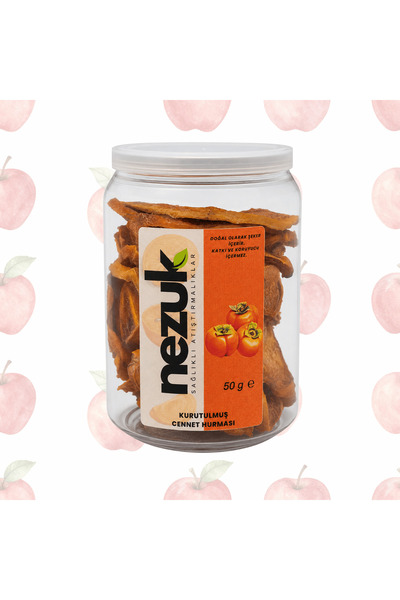 Kurutulmuş Doğal Cennet Hurması-Cips-PET-50g