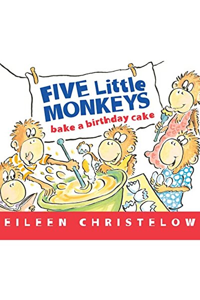 Houghton Mifflin Harcourt Five Little Monkeys Bake A Birthday Cake