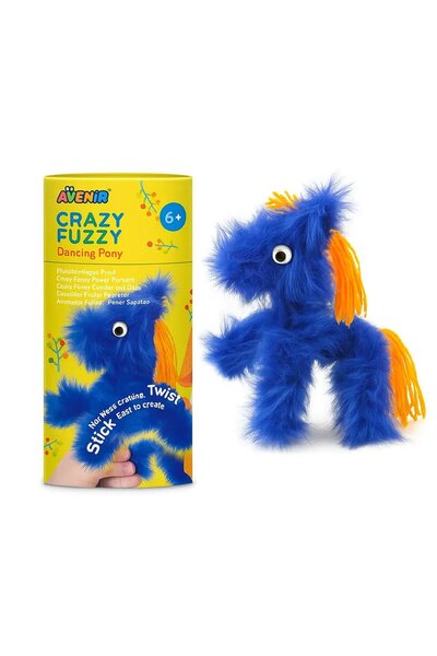 AVENİR - Crazy Fuzzy Dancing Pony Craft Kit