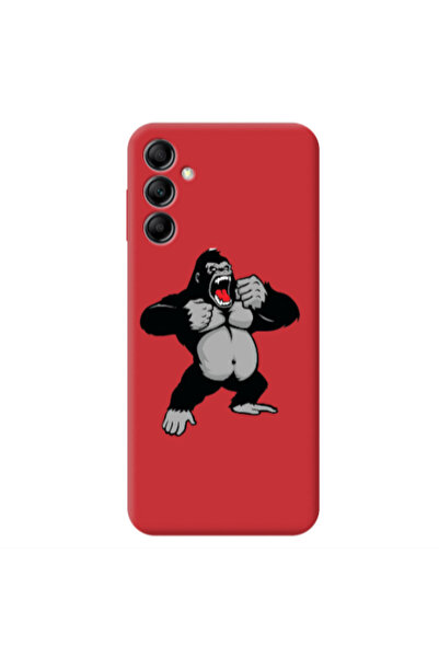 Other Samsung A24 Angry Gorilla2 Red Colored Silicone TPU Θήκη