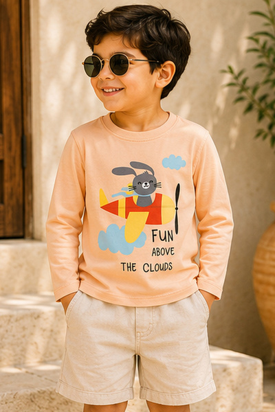 ETEN Boys Graphic Long Sleeve T-Shirt