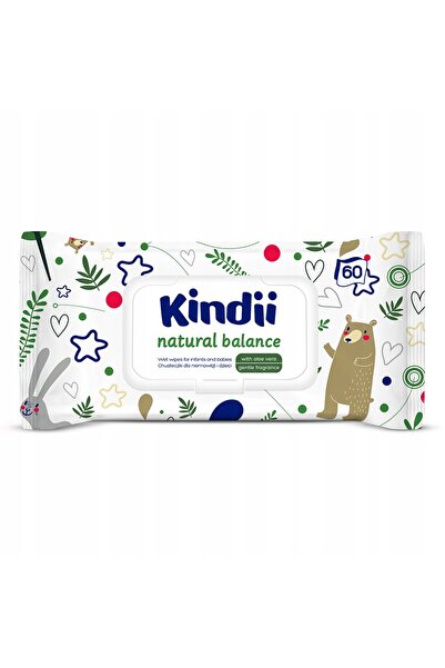 Kindii Servetele umede bebelusi, Cleanic, 60 bucati