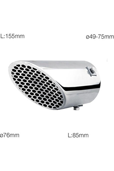 Simoni Racing Σιγαστήρας Εξάτμισης Γενικής Χρήσης 49-75mm Κωδικός: SRTRX/94