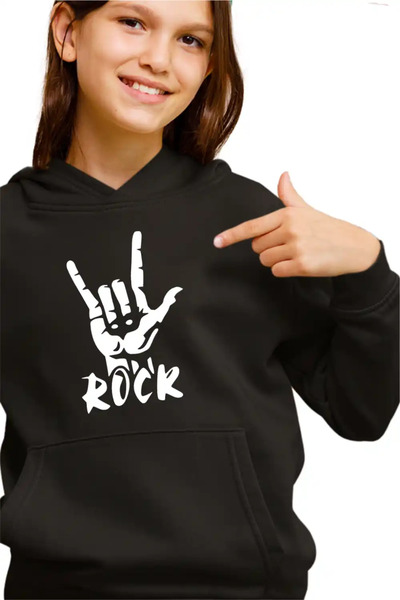 OEM Hanorac Copii Fete Rock Hand Metallica AC/DC Led Zeppelin