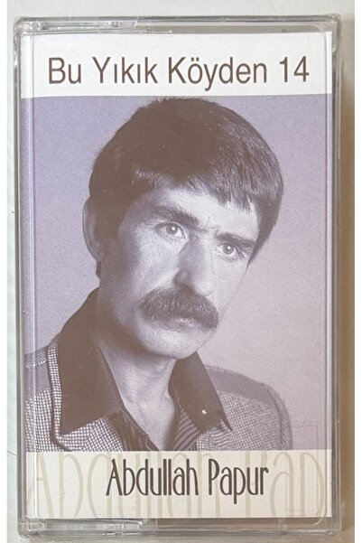 şah plak Abdullah Papur Cassette from the Destroyed Village (Zero Gelatin)