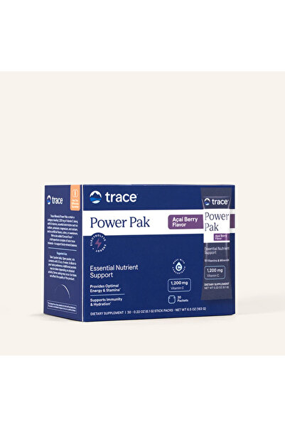 Trace Minerals Electrolyte Stamina Power Pak Pepene verde 30 plicuri