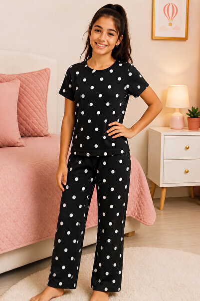 MODANINO Girl's Cotton Milan Fabric Pajama Set 8-16 Years 12699Hc