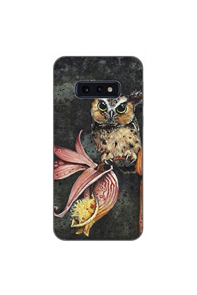 OEM Husa compatibila cu Samsung Galaxy S10e Silicon Gel Tpu Model Owl Painted