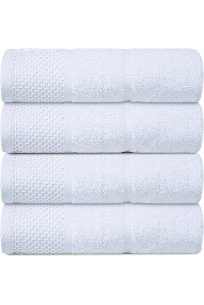 Generic Bath Towels– Pack of 4 (70 x 140 cm) – Ultra Soft & Highly Absorbent ...