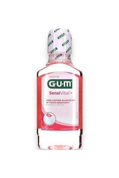 GUM SENSIVITAL+ MOUTH RINSE 300ML -3011