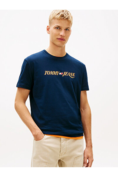 Tommy Hilfiger Erkek TJM Regular Fit Vintage T-shirt