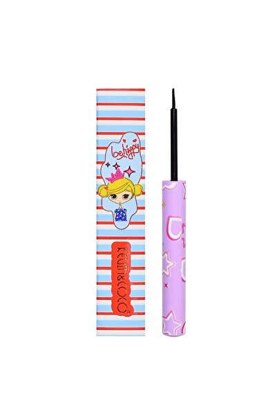 Flippy Tus Lichid pentru Ochi, Kevin&Coco, Eyeliner cu Pensula, 1.5 ml, Nuant...