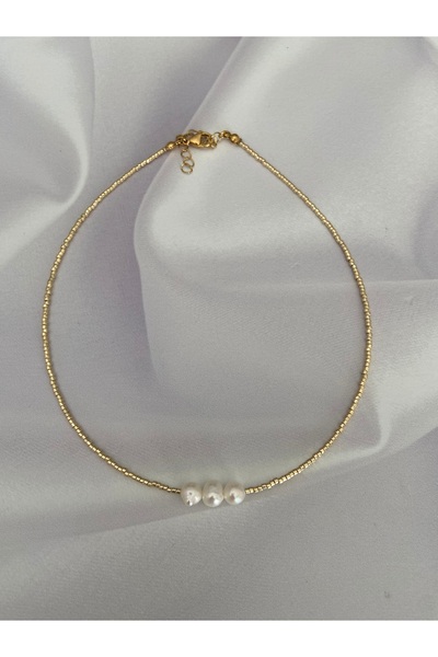 Burçin Örbük Accessory Miyuki Delica Boncuk ve Doğal Kültür İnci Kolye