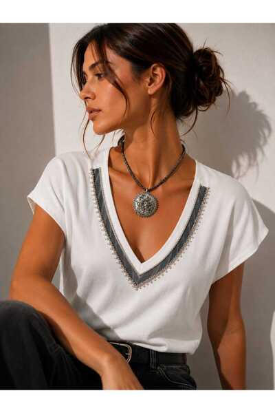 Yumey Stone Serit Necklace