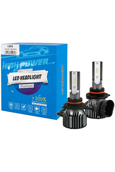 M-TECH Λάμπες Αυτοκινήτου HB3 LED 6500K Ψυχρό Λευκό 24V 50W 2 τεμάχια
