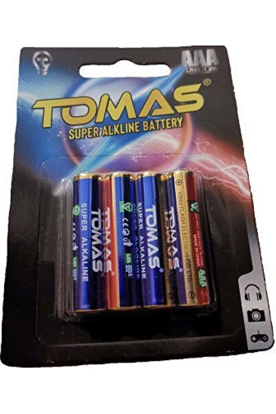 Tradesor Αλκαλικές Μπαταρίες AAA 1.5V 4 τεμάχια Κωδικός: 640029