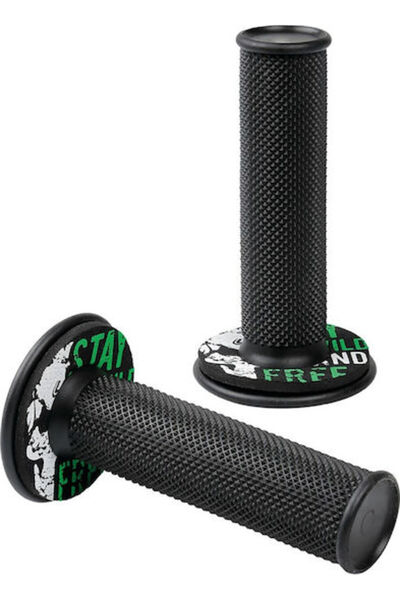Lampa Moto Donut Off-Road L9057.2 Λαβές Τιμονιού Ποδηλάτου σε Μαύρο Χρώμα