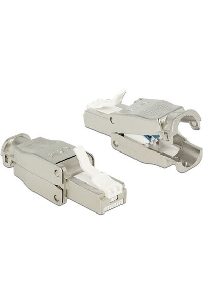 POWERTECH Βύσμα RJ-45 Ασημί (CAB-N351)