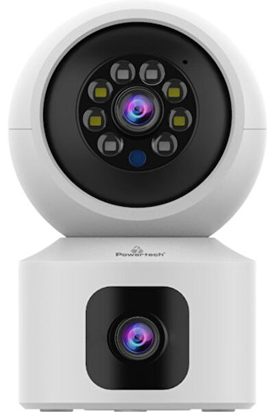 POWERTECH PT-1338 Κάμερα Παρακολούθησης IP Wi-Fi Full HD 1080p με Αμφίδρομη Ε...