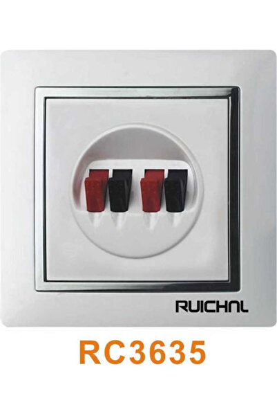 Tradesor RC3635 Πλήρης Υποδοχή Ηχείων Ήχου & Εικόνας Λευκή 363501