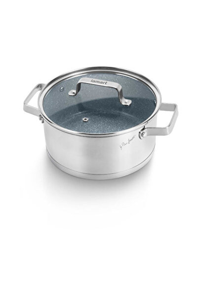 LAMART Βαθιά ανοξείδωτη κατσαρόλα 2.8λ / 20εκ Κωδικός: LT1103