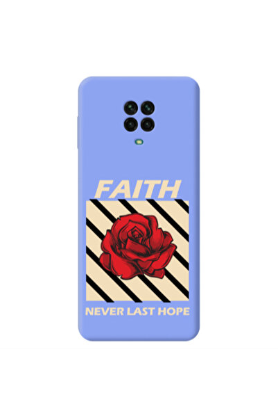 Other Xiaomi Redmi Note 9 Pro Faith Never Last Hope Light Purple Colored Sili...