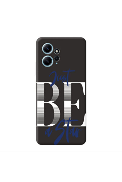 Other Xiaomi Redmi Note 12 4G Just Be a Star Black Colored Silicone TPU Θήκη