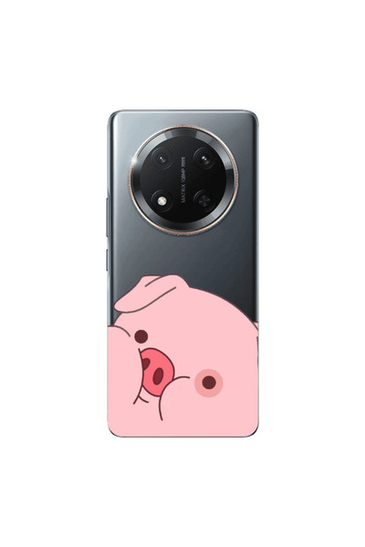 Other Honor Magic 7 Lite Piggy 2 Transparent Silicone TPU Θήκη