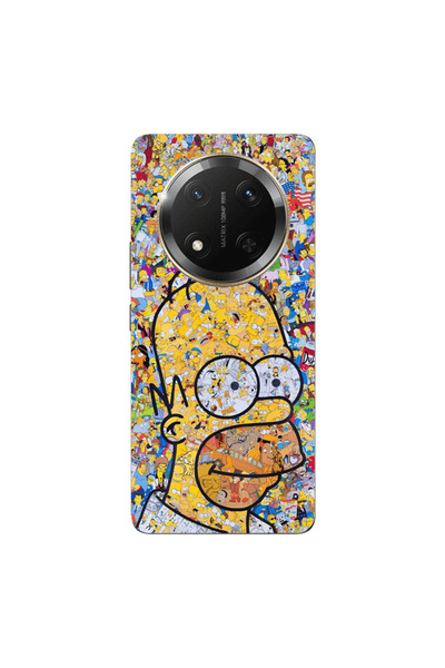 Other Honor Magic 7 Lite Simpsons Transparent Silicone TPU Θήκη