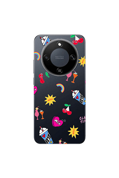 Other Honor Magic 8 Lite glam time Transparent Silicone TPU Θήκη