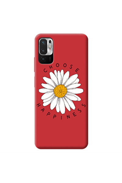 Other Xiaomi Redmi Note 10 Pro 5G Chose Happines Red Colored Silicone TPU Θήκη