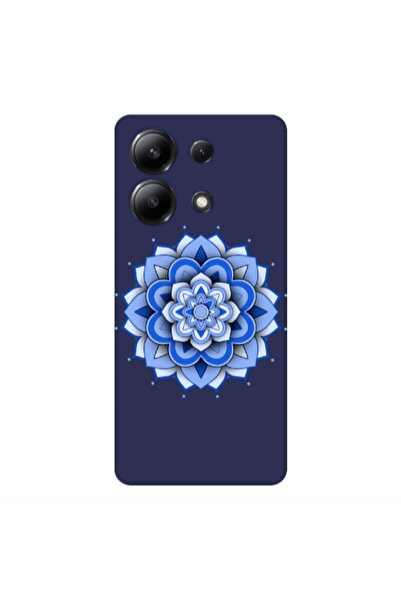 Other Xiaomi Redmi Note 13 4G Manadala D9 Dark blue Colored Silicone TPU Θήκη