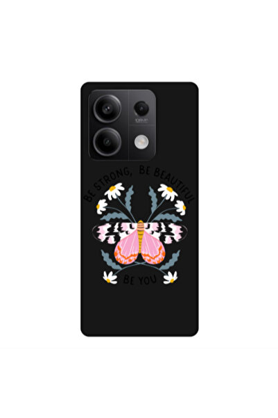 Other Xiaomi Redmi Note 13Pro 5G Be Strong Black Colored Silicone TPU Θήκη