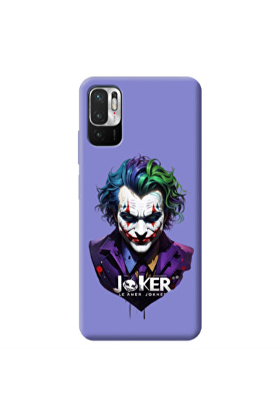 Other Xiaomi Redmi Note 10 Pro 5G Le amer Joker Purple Colored Silicone TPU Θήκη