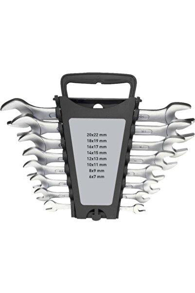 OEM Set chei fixe duble WGB 6-22 mm, 8 piese, crom-vanadiu