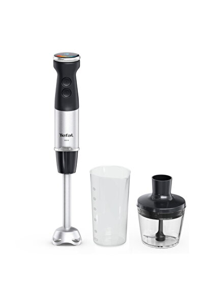 TEFAL Blender de Mana, HB672830 Quickchef+, 1000 W, 0.7 L, Negru/Inox