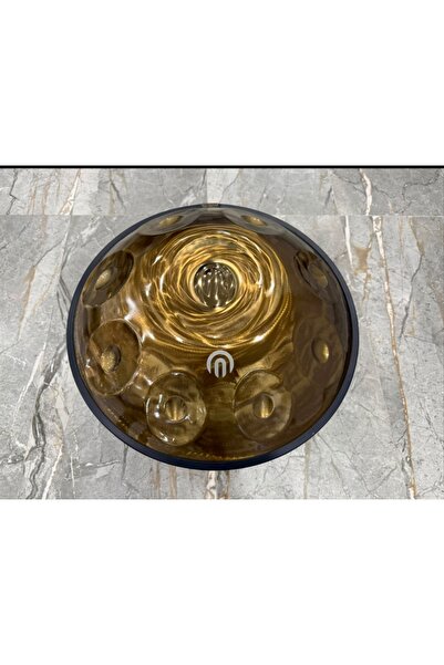 ARSHA Steel Handpan -9 Tonlu -Re Minör (Bakım Yağı ,Renkli Kuşak ve Çanta