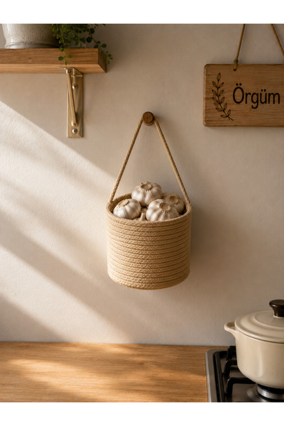 ÖRGÜM Coș decorativ de bucătărie Coș multifuncțional